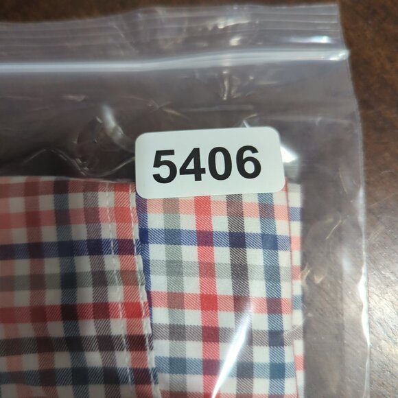 Johnnie-O Shirt Men's L Malibu Red Plaid Todd Hangin' Out Long Sleeve Button Up - Picture 11 of 11